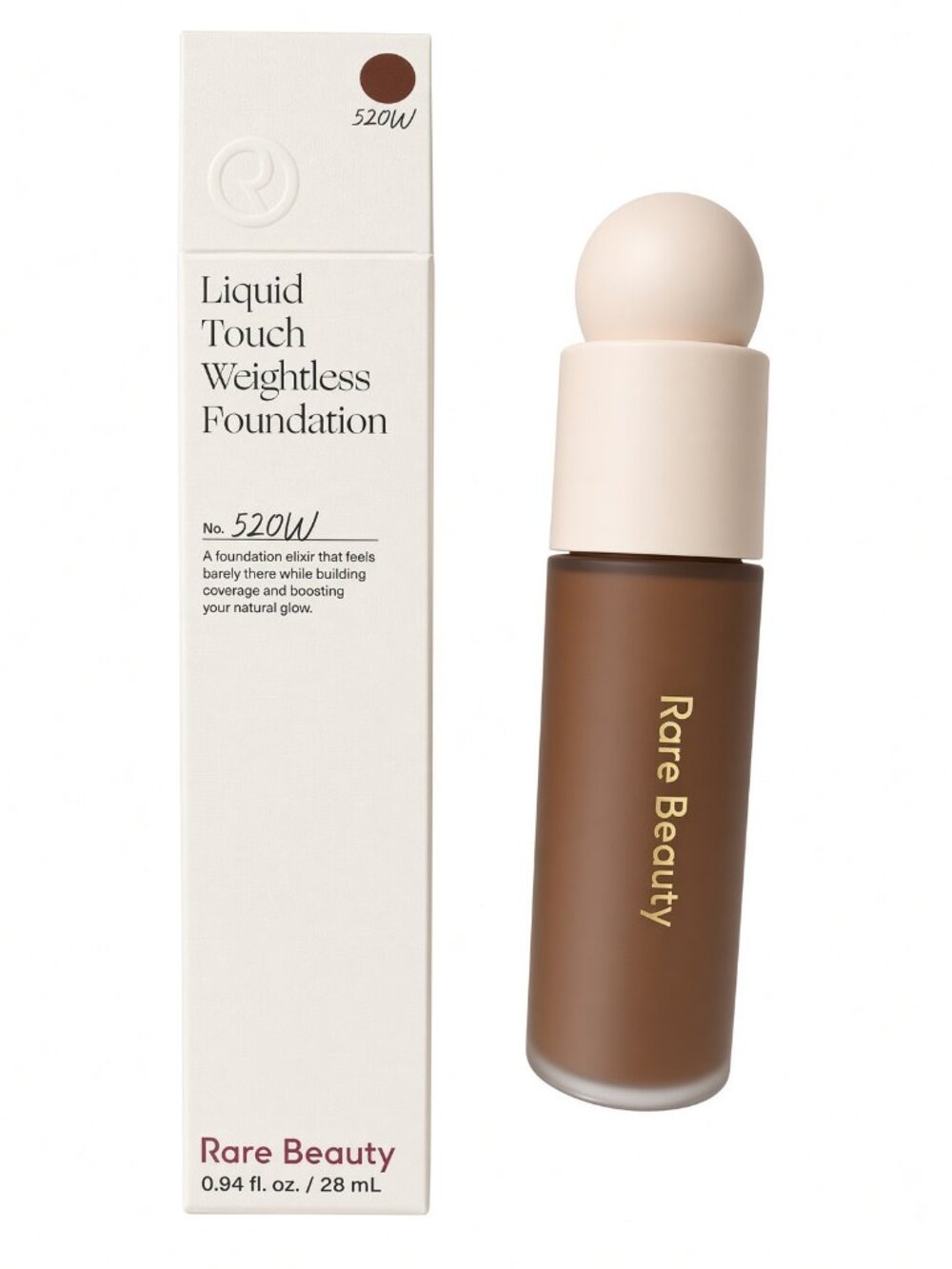 Rare Beauty Liquid Touch Weightless Foundation 520W New